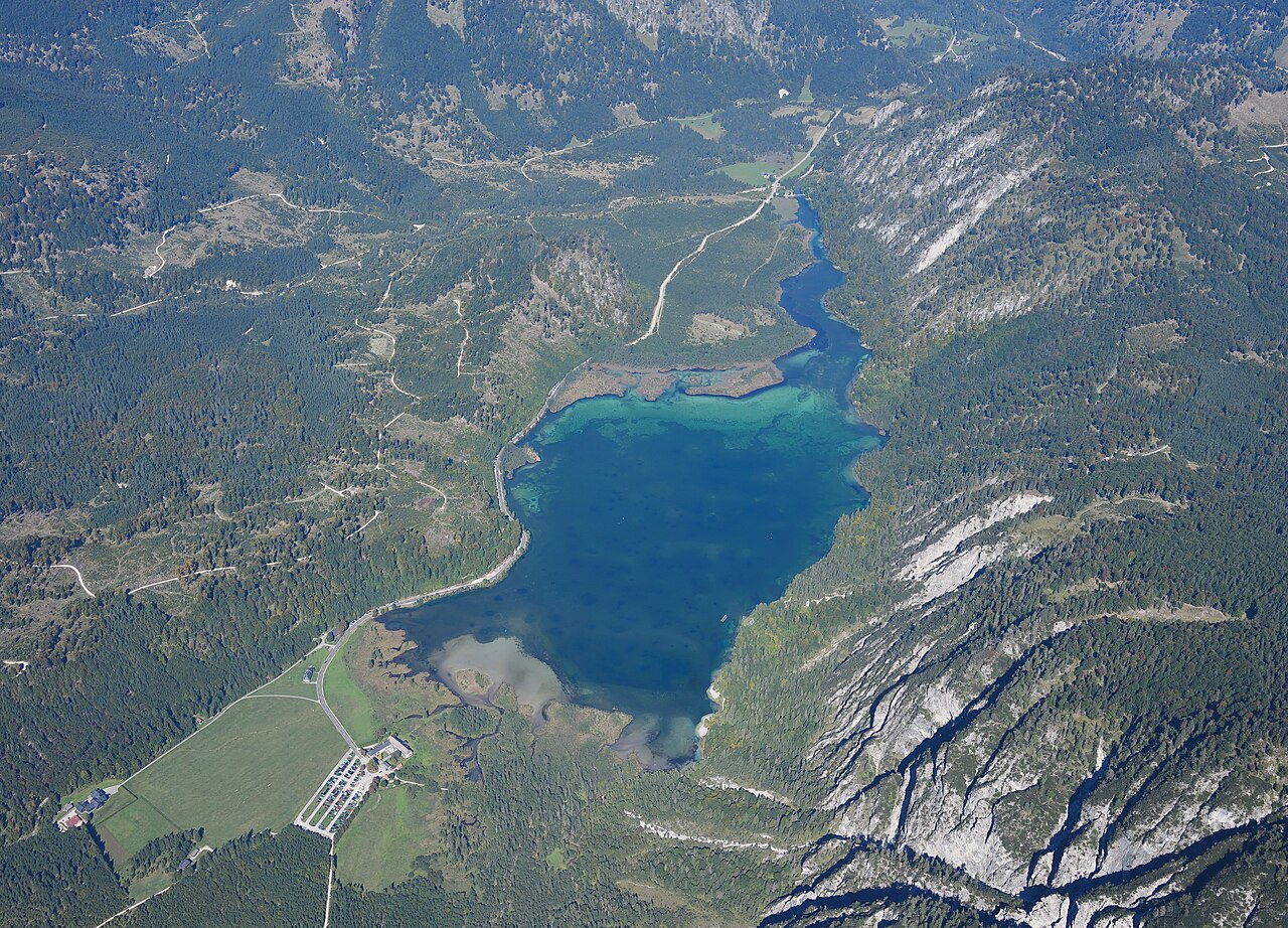 Almsee Luftaufnahme