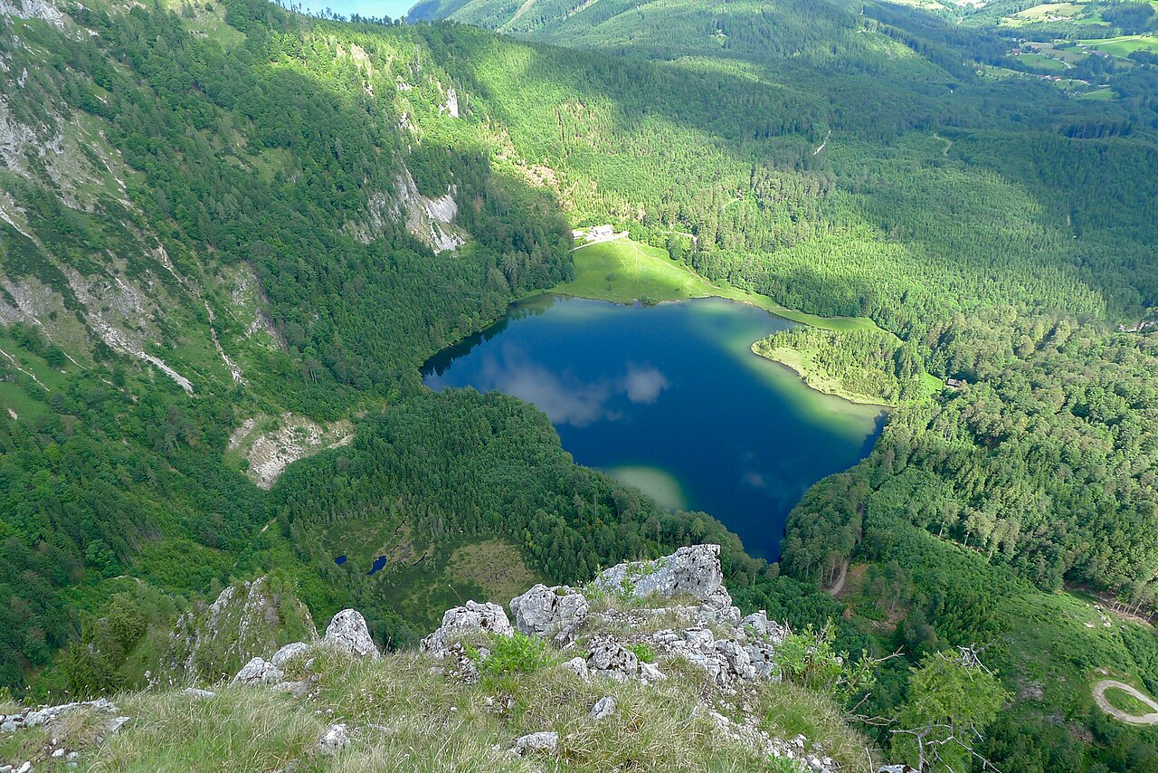 Laudachsee vom Katzenstein