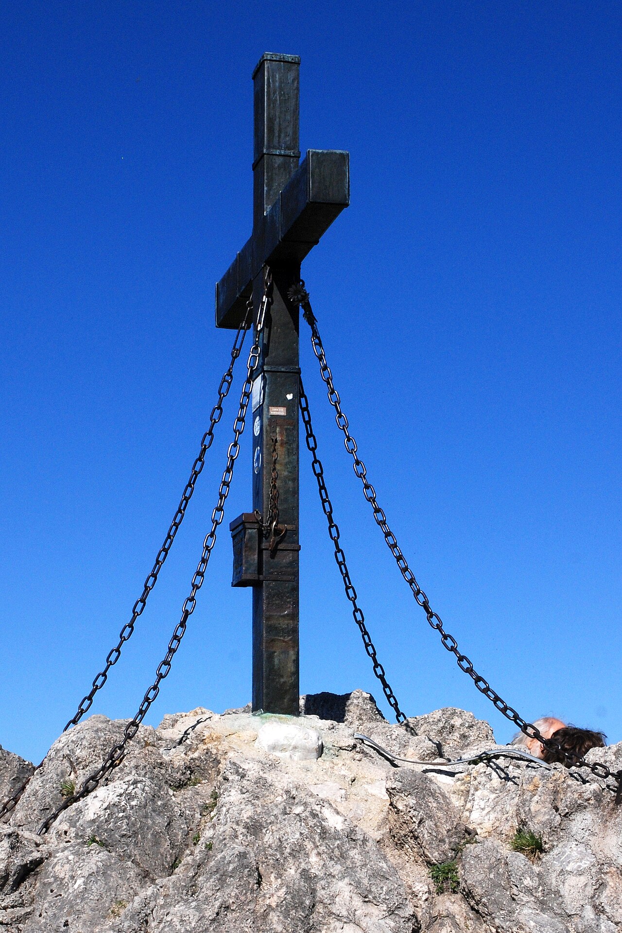 Gipfelkreuz Almkogel
